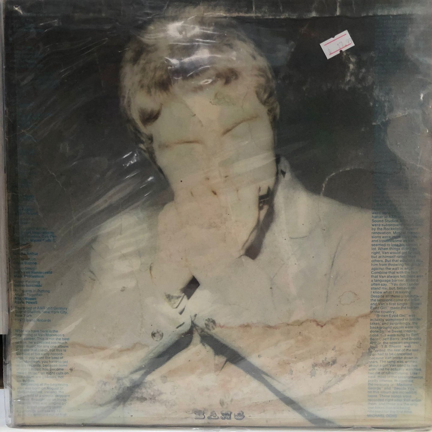 VAN MORRISON - T.B. SHEETS LP