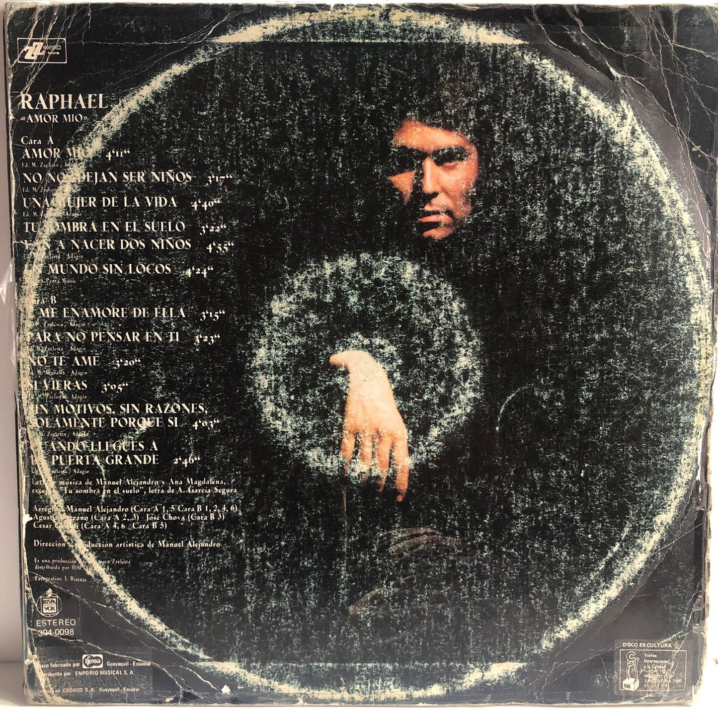 RAPHAEL - AMOR MIO LP