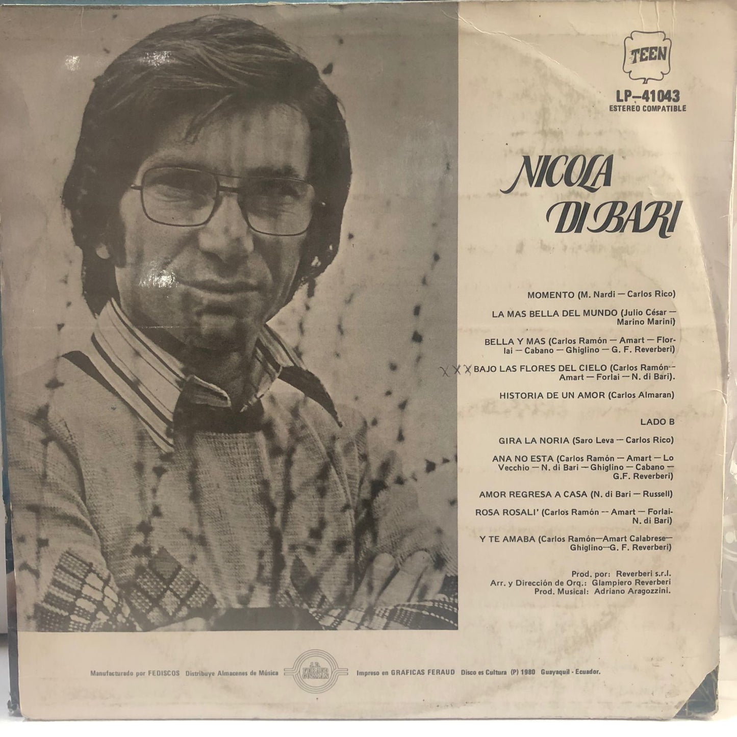 NICOLA DI BARI - NICOLA DI BARI LP