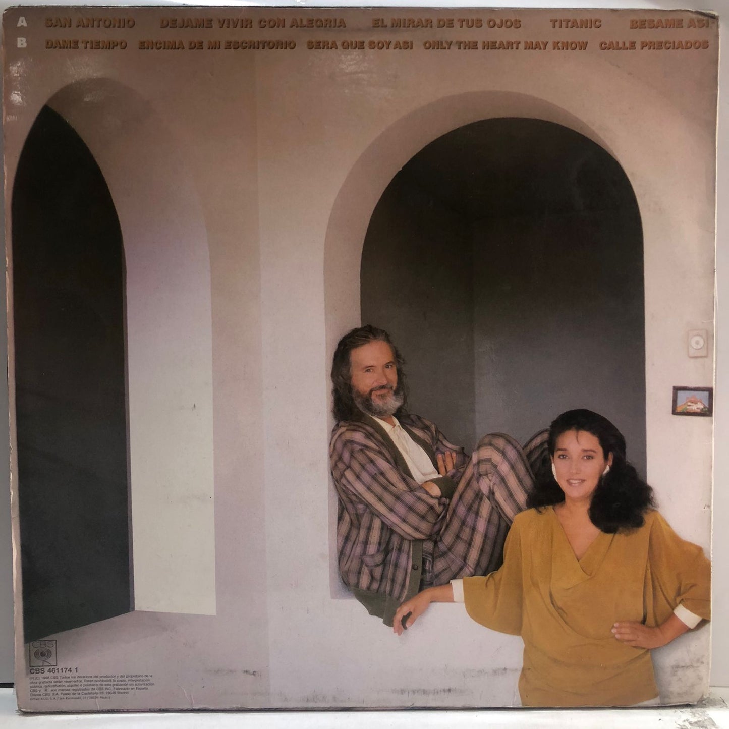 SERGIO Y ESTIBALIZ - DEJAME VIVIR CON ALEGRIA LP