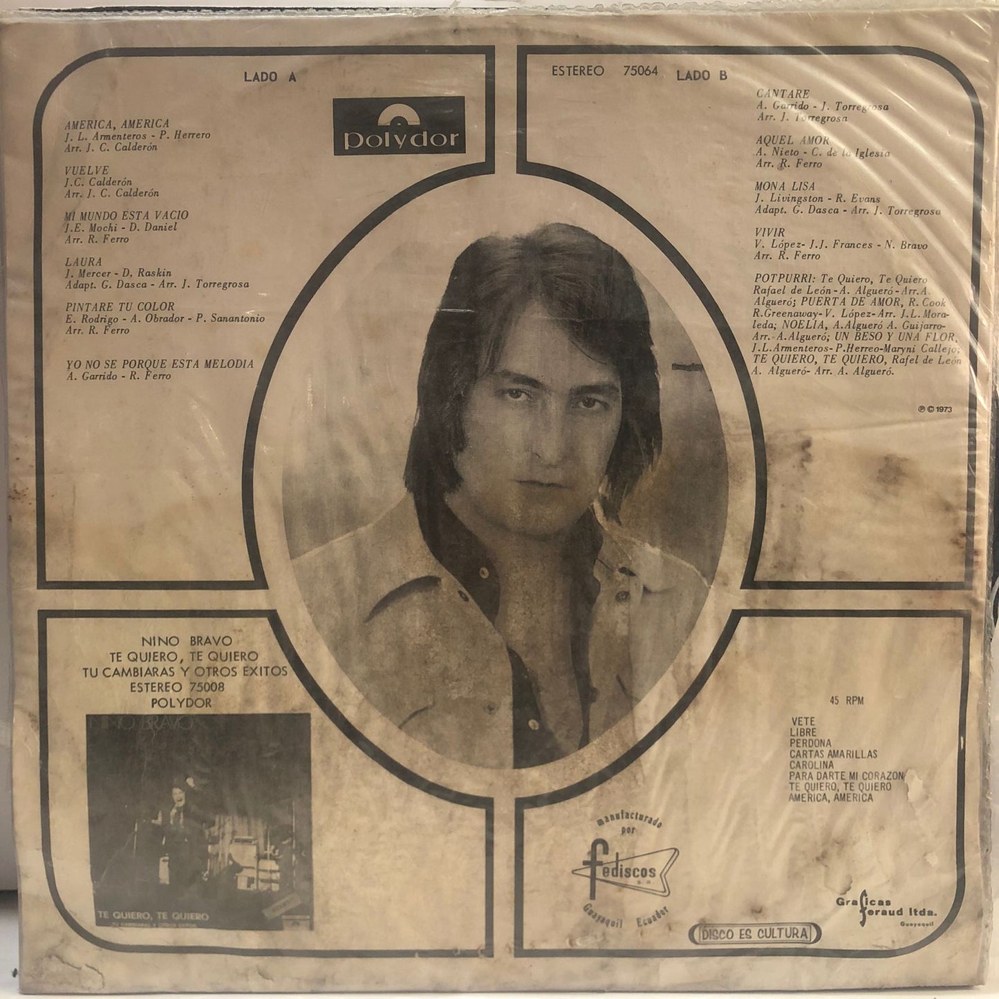 NINO BRAVO - IN MEMORIAN LP