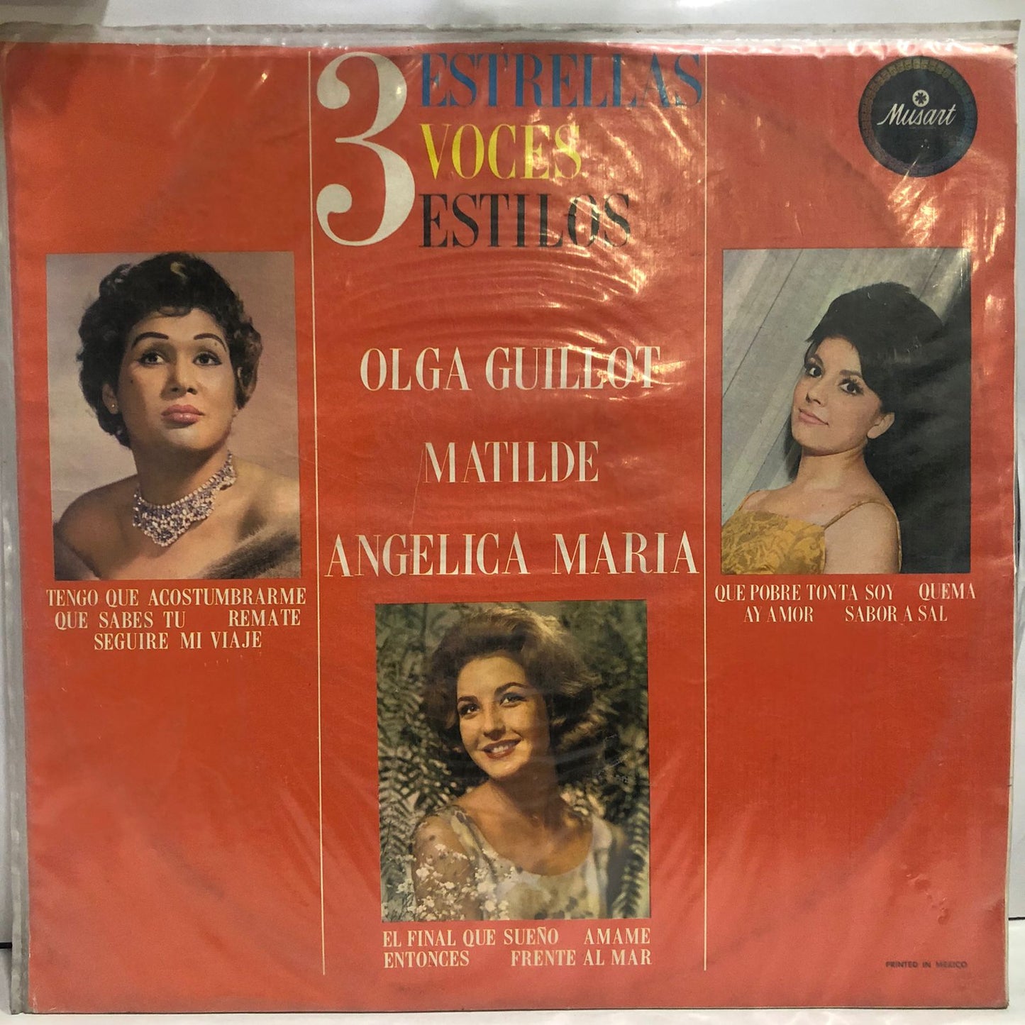 3 ESTRELLAS, 3 VOCES, 3 ESTILOS LP