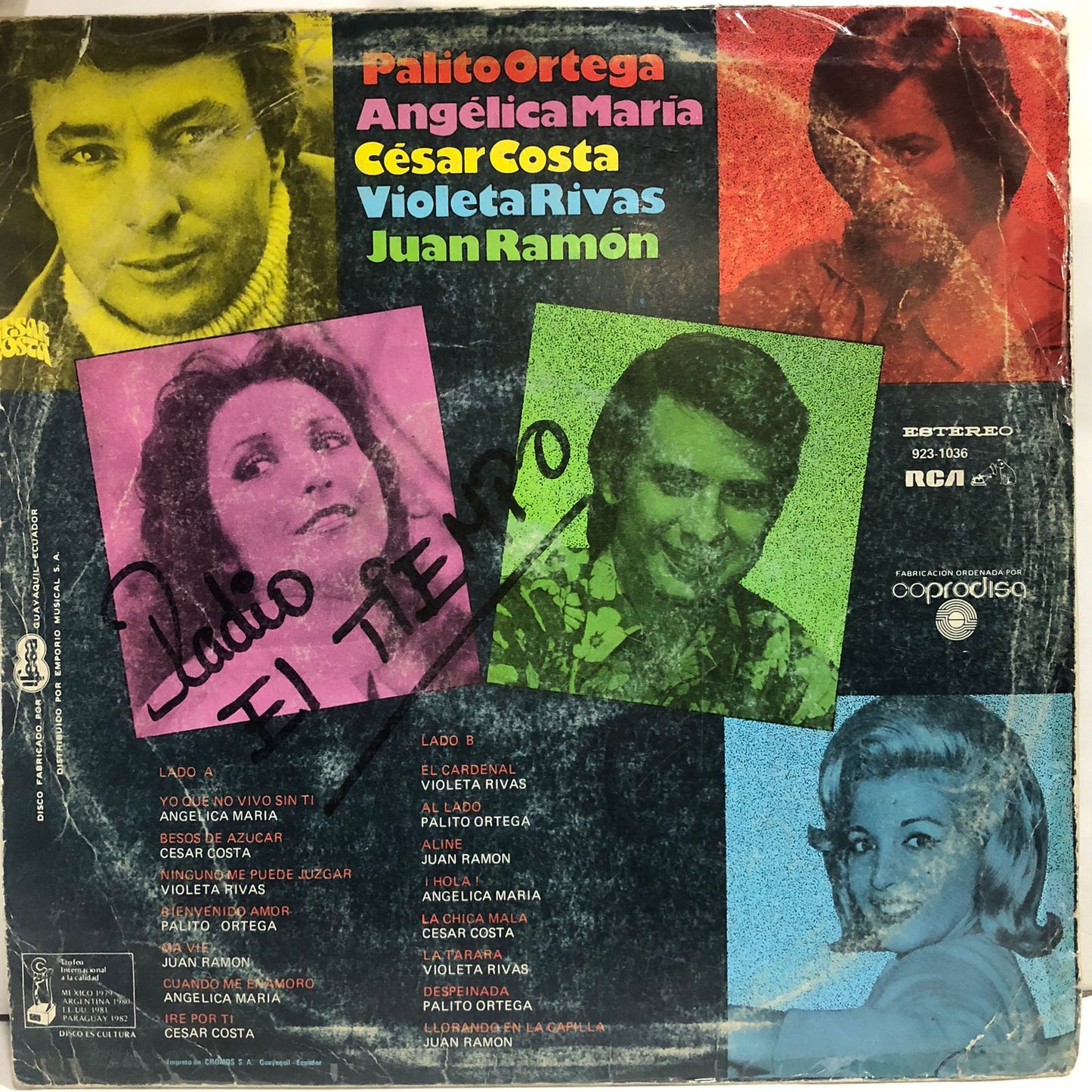 5 IDOLOS DE LA JUVENTUD DE SIEMPRE - VUELVEN LP