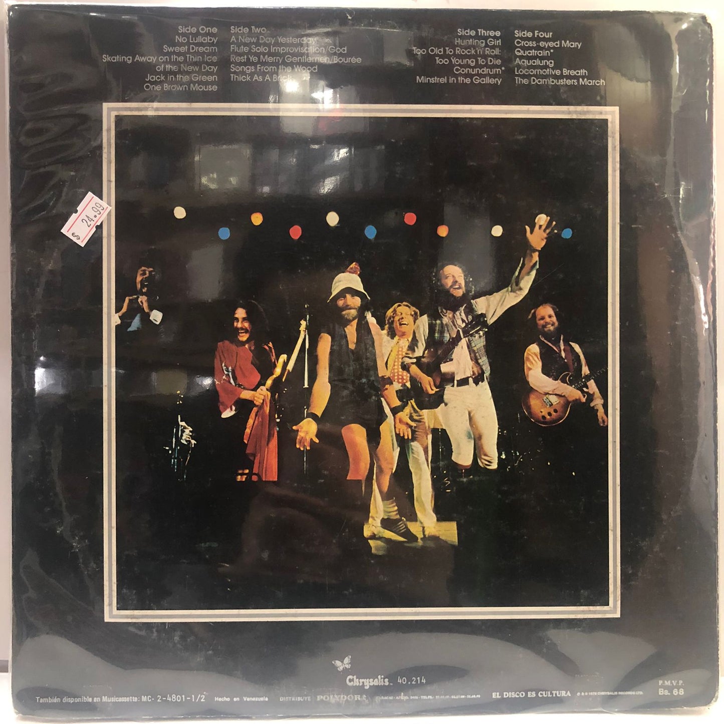 JETHRO TULL - LIVE 2 LPS