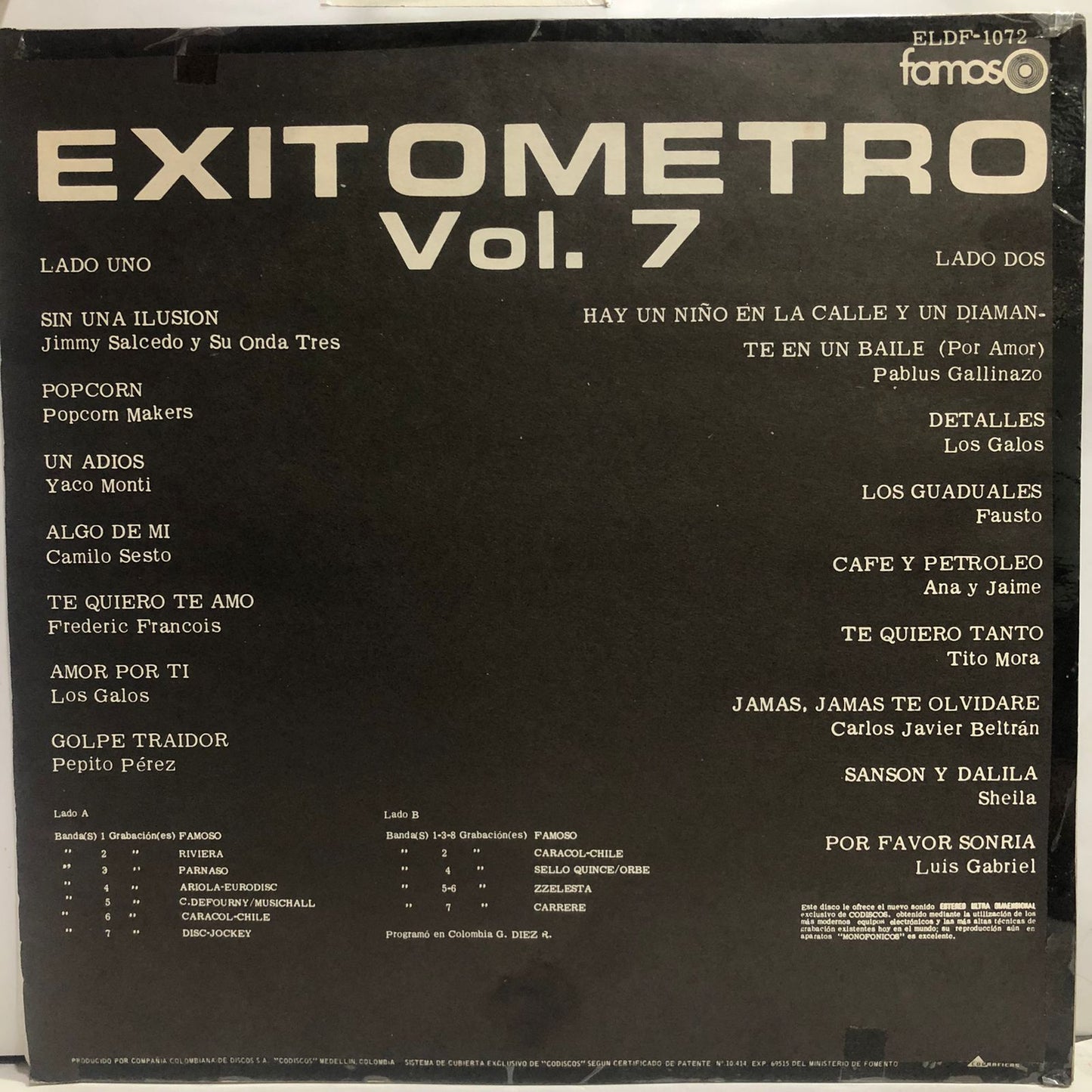EXITOMETRO - VOL.7 LP