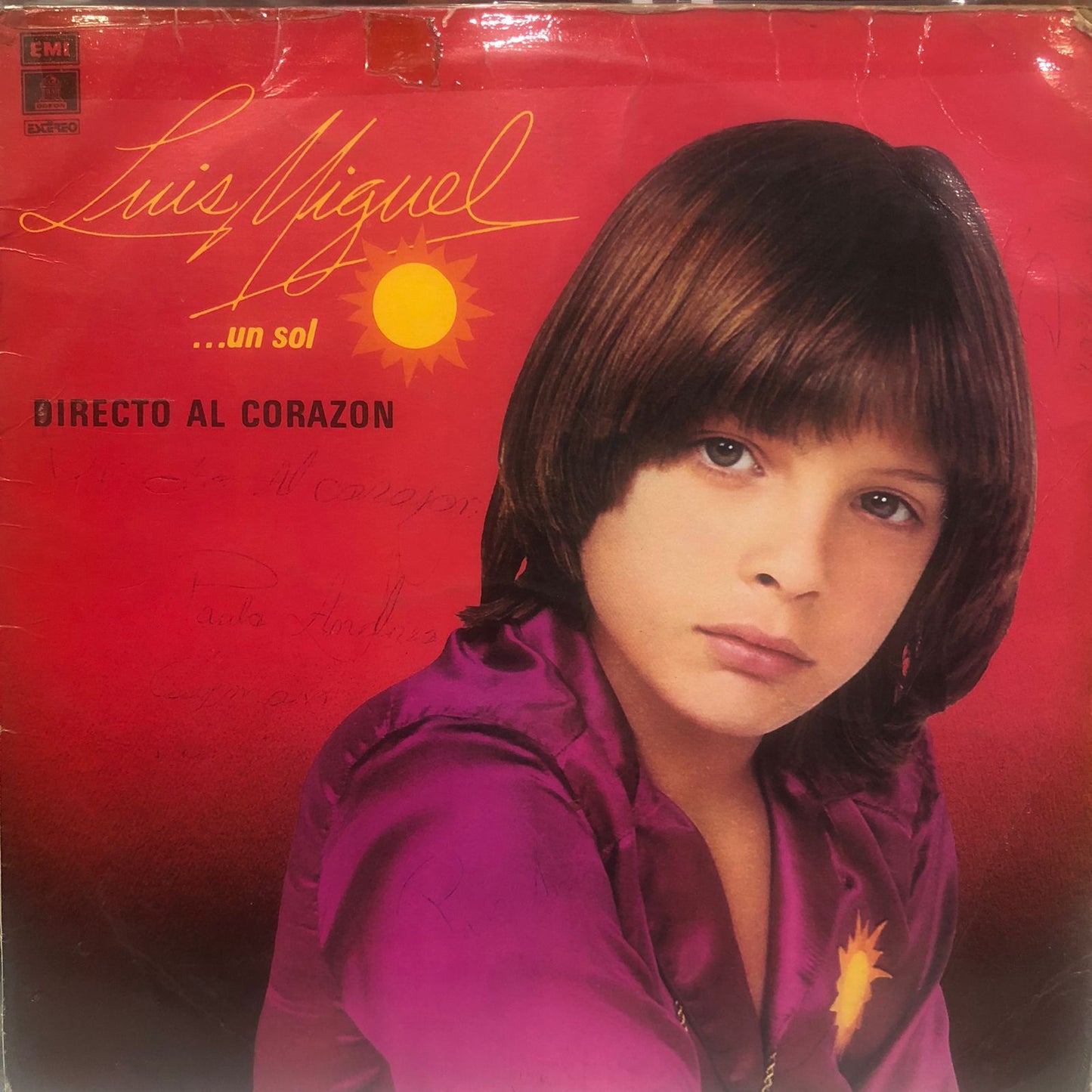 LUIS MIGUEL - DIRECTO AL CORAZON LP