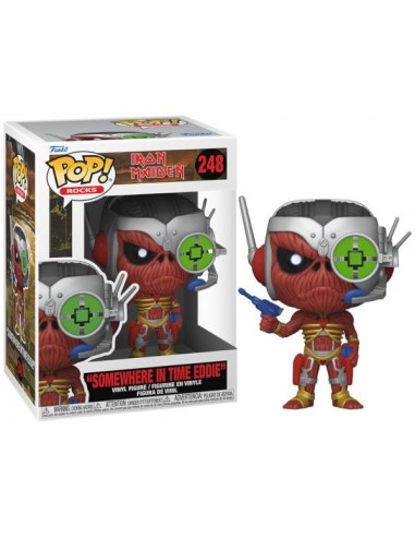 IRON MAIDEN - SOMEWHERE IN TIME MUÑECO FUNKO POP ROCKS 248