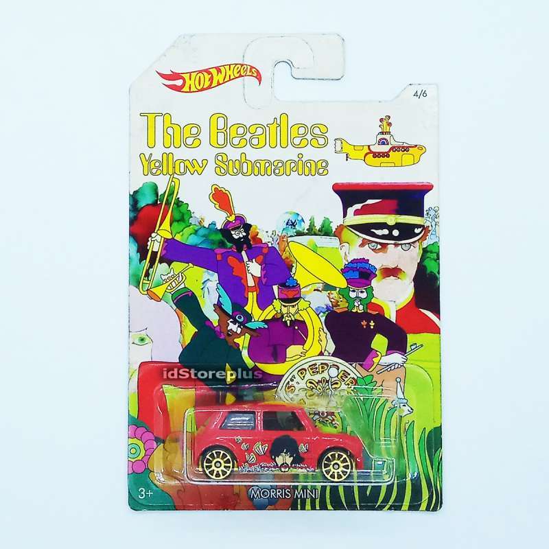 THE BEATLES - GEORGE HARRISON MORRIS MINI CARRO DE COLECCION (HOT WHEELS)