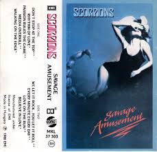 SCORPIONS - SAVAGE AMUSEMENT CASSETTE