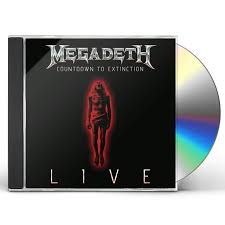 MEGADETH - COUNTDOWN TO EXTINCTION LIVE CD