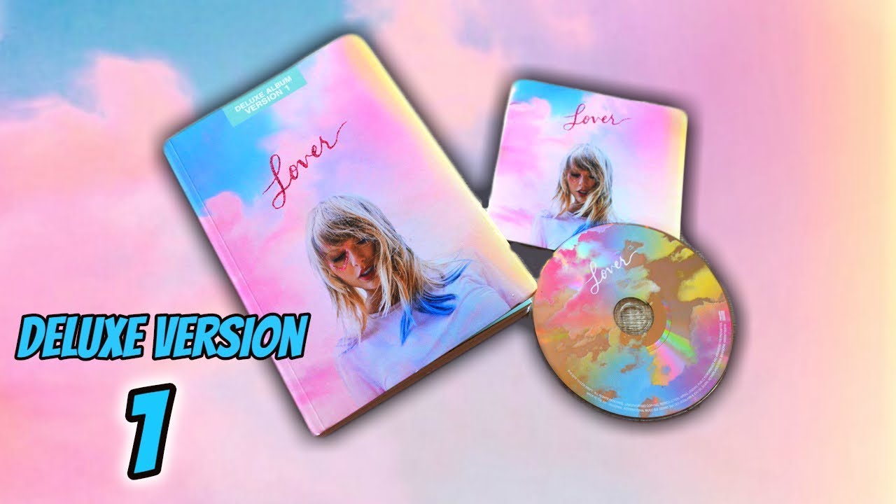 TAYLOR SWIFT - LOVER DELUXE ALBUM VERSION 1 CD
