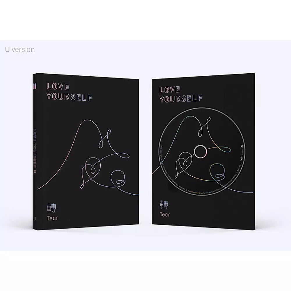 BTS - LOVE YOURSELF TEAR CD (ABIERTO)