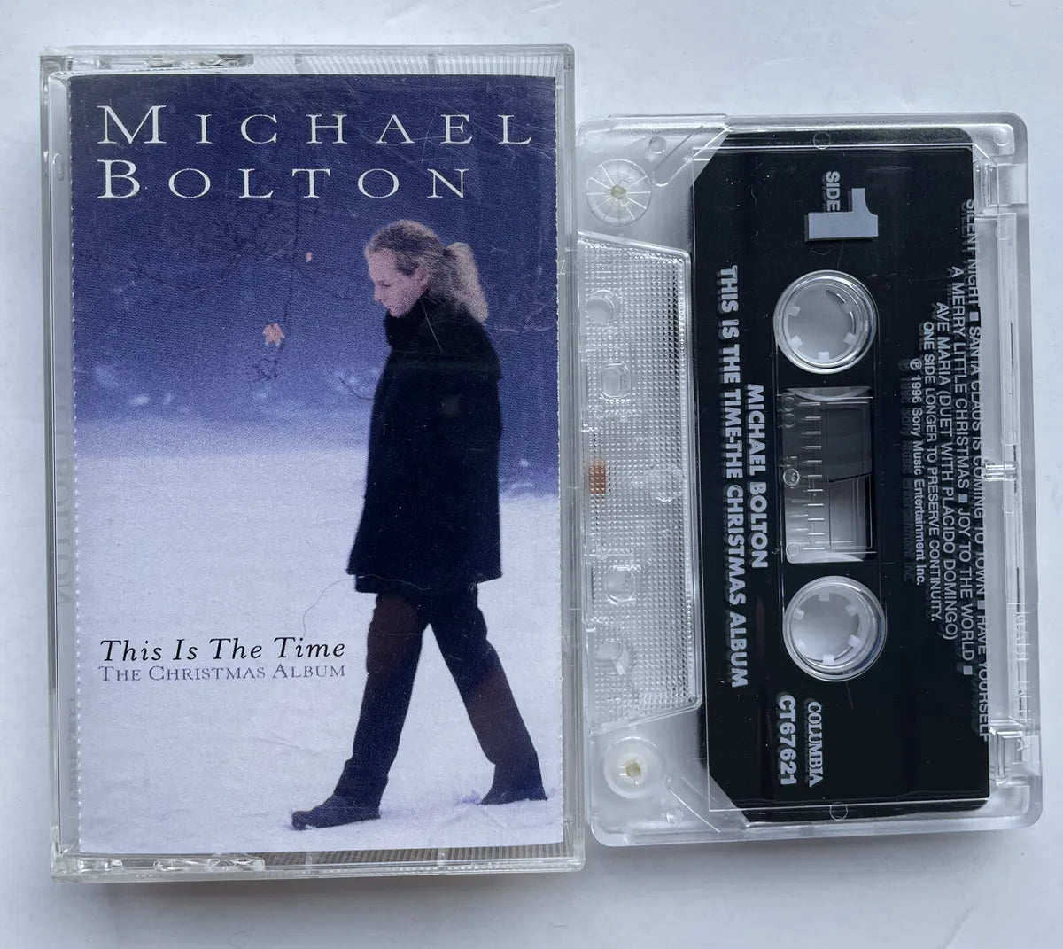 MICHAEL BOLTON - THIS IS THE TIME THE CHRISTMAS ALBUM CASSETTE