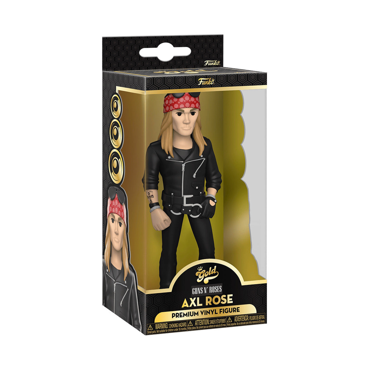 GUNS ROSES - AXL ROSE GOLD MUÑECO