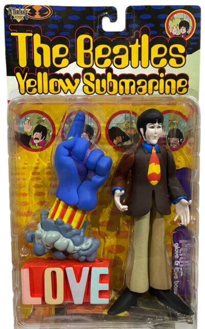 THE BEATLES - PAUL McCARTNEY WITH GLOVE & LOVE BASE MUÑECO DE COLECCION