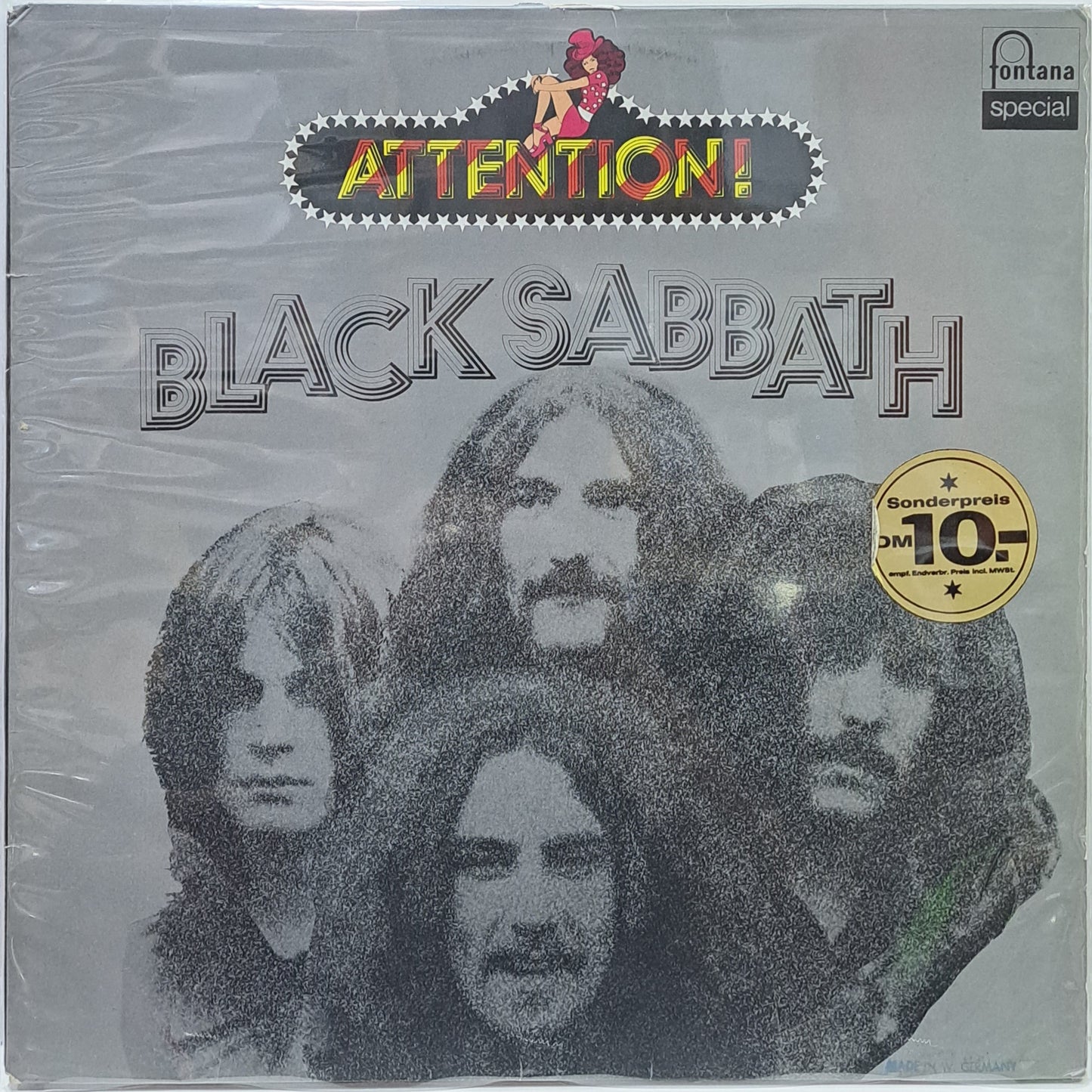 BLACK SABBATH - ATTENTION LP
