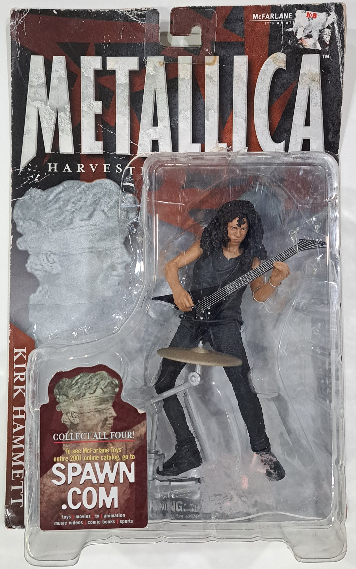 METALLICA - KIRK HAMMETT MUÑECO FIGURA DE COLECCION