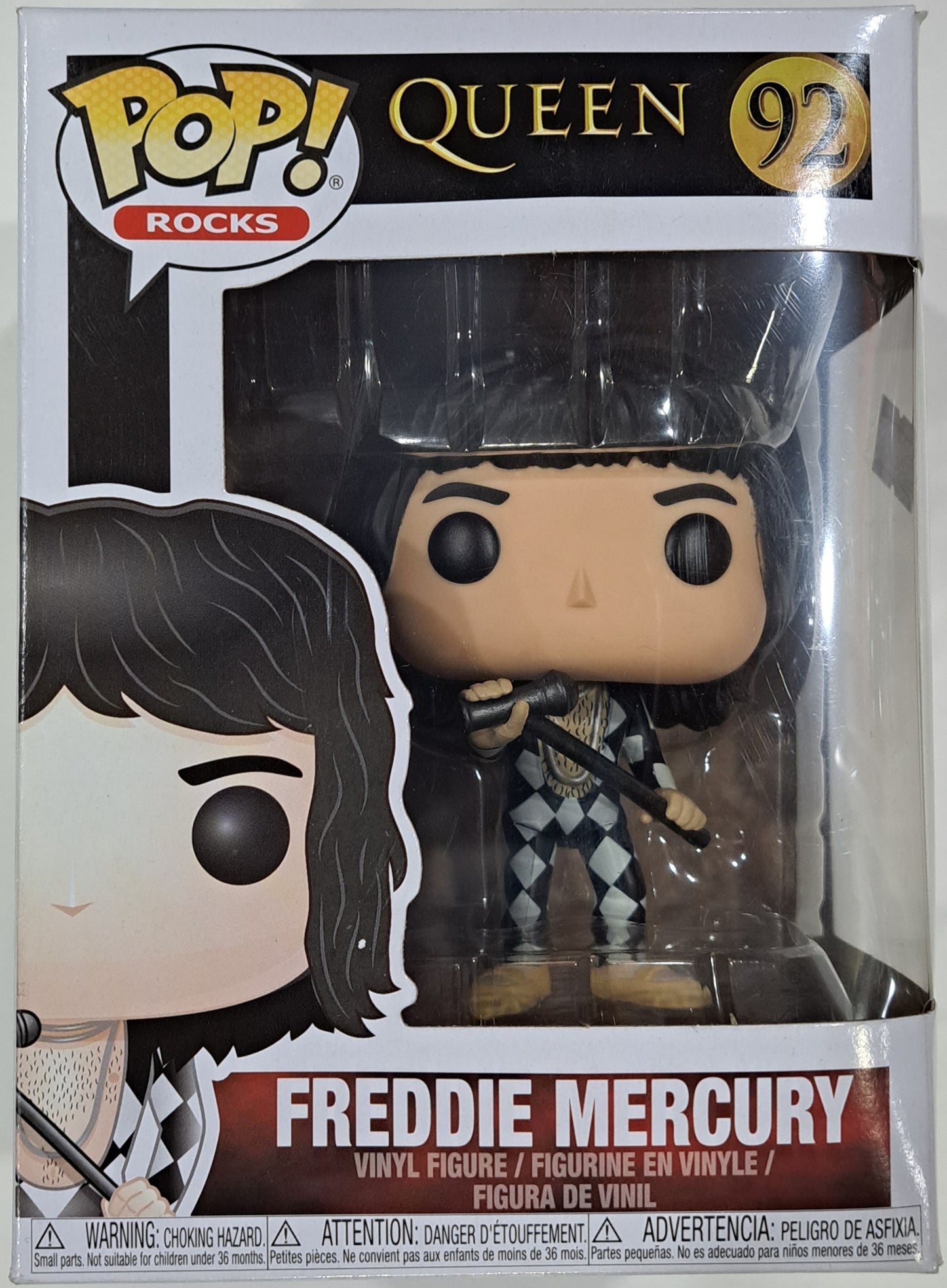 QUEEN - FREDDIE MERCURY 92 MUÑECO POP ROCKS