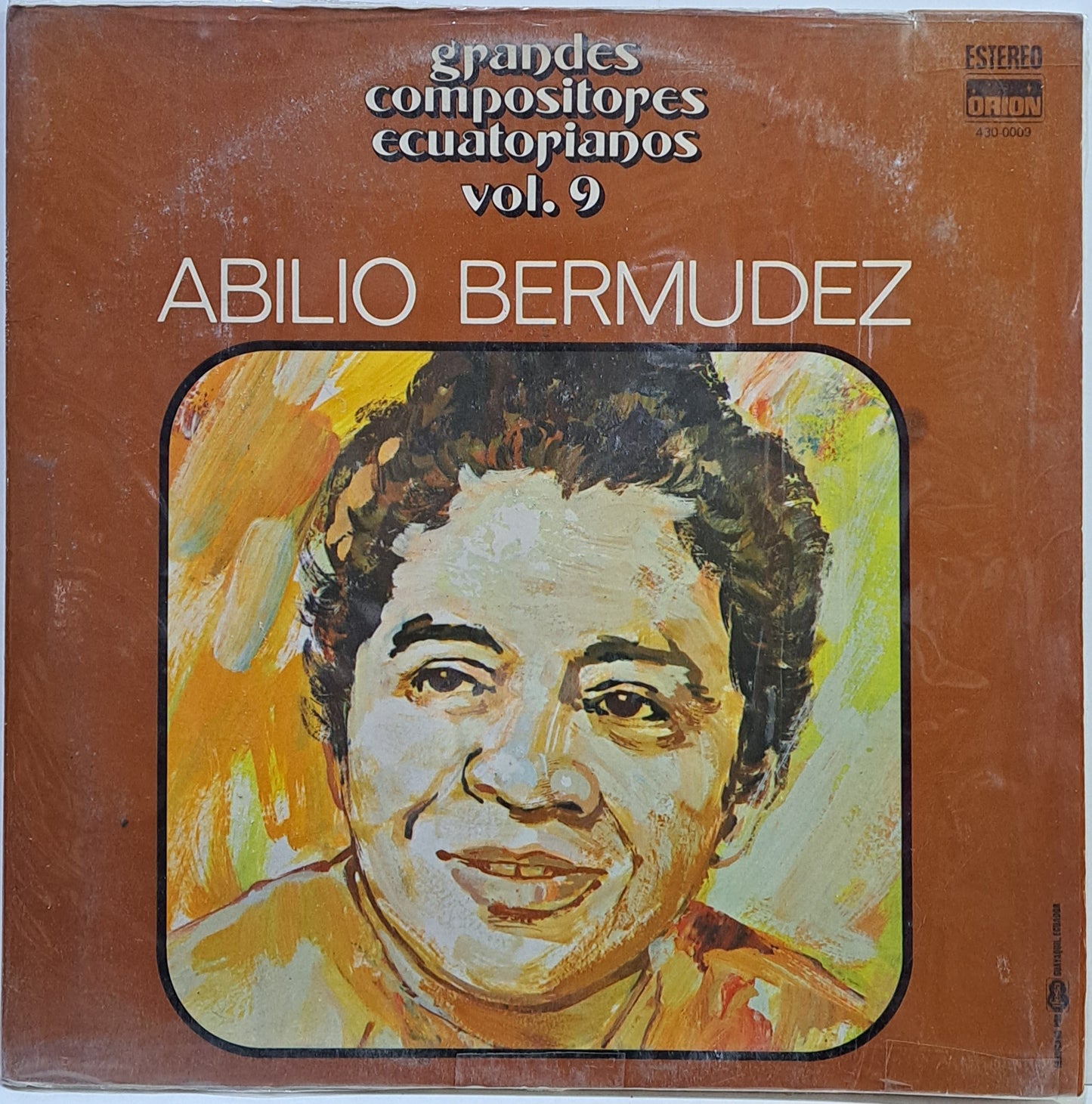 ABILIO BERMUDEZ - GRANDES COMPOSITORES ECUATORIANOS VOL 9  LP