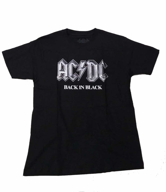 AC/DC - BLACK IN BLACK CAMISETA