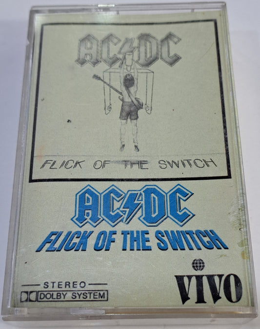 AC/DC - FLICK OF THE SWITCH  CASSETTE