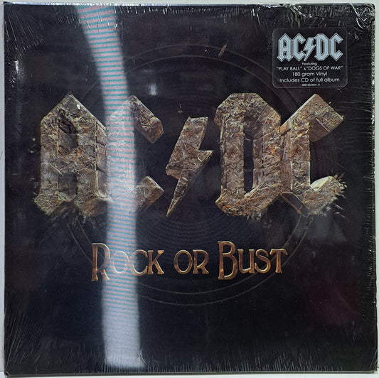 AC/DC - ROCK OR BUST  LP + CD