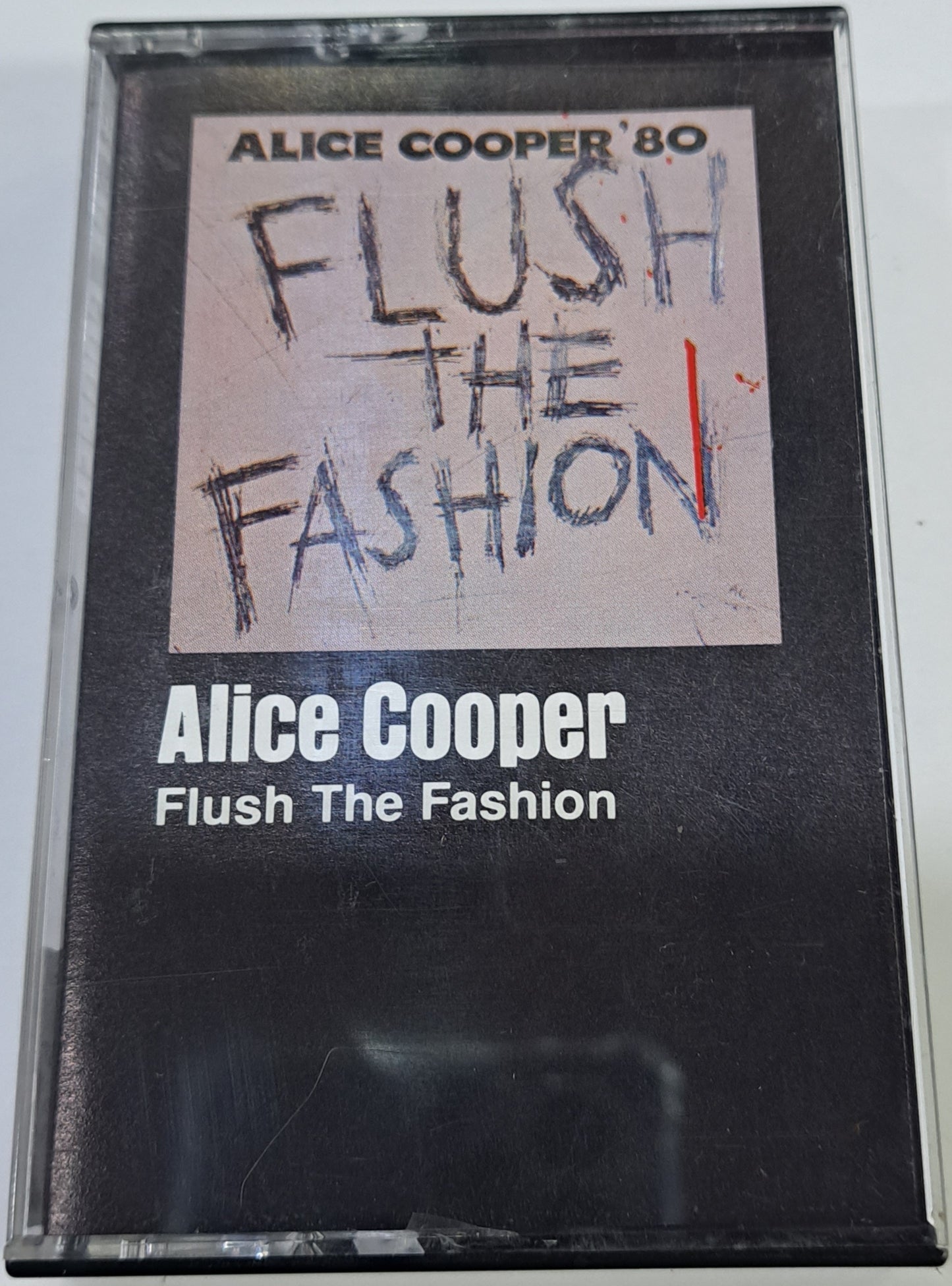 ALICE COOPER - FLUSH THE FASHION CASSETTE