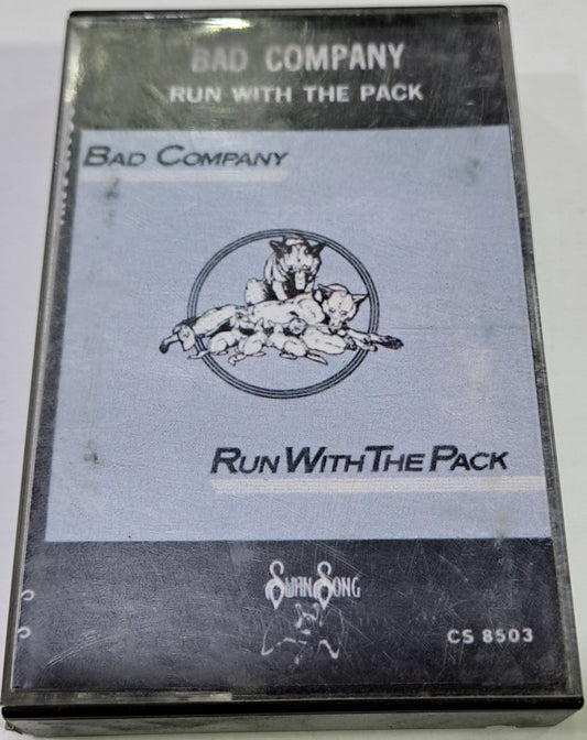 BAD COMPANY - RUN WITH THE PACK  CASSETTE