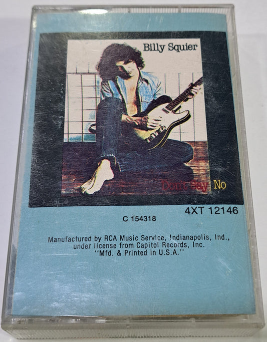 BILLY SQUIER - DONT SAY NO  CASSETTE