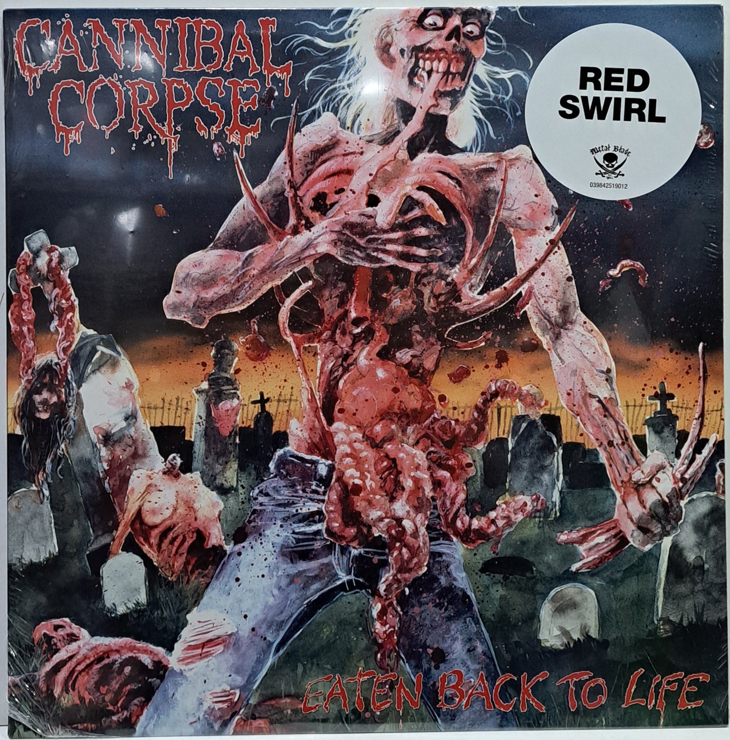 CANNIBAL CORPSE - EATEN BACK TO LIFE LP