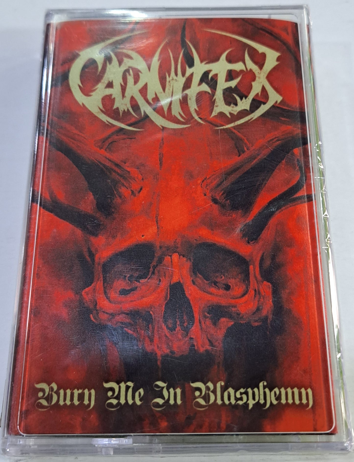 CARNIFEX - BURN THE SU BLASPHEMN CASSETTE