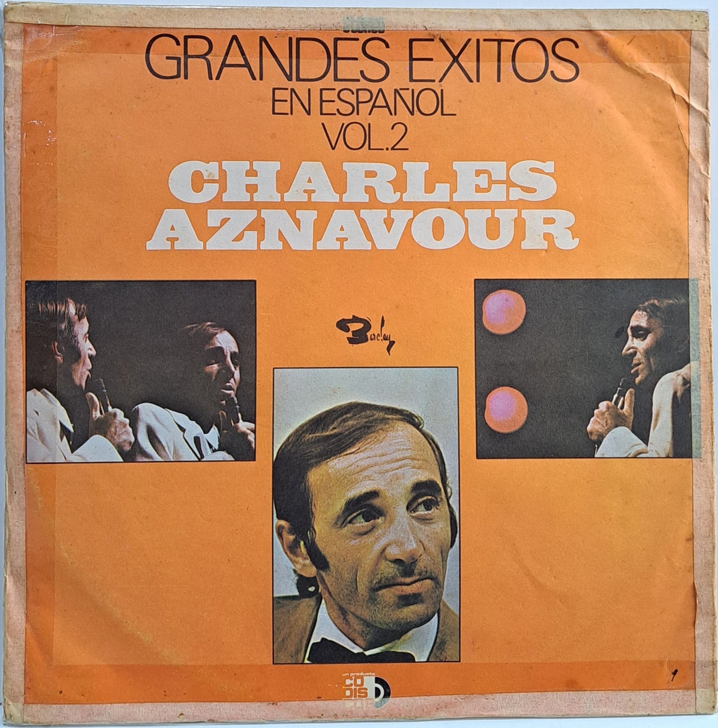 CHARLES AZNAVOUR - GRANDES EXITOS VOL.2 LP