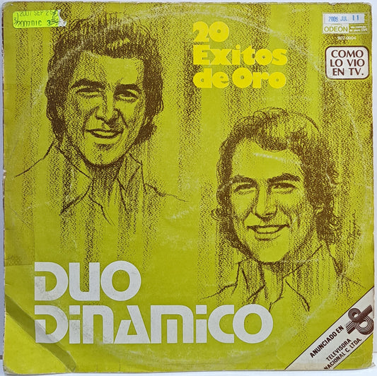DUO DINAMICO - 20 EXITOS DE ORO  LP