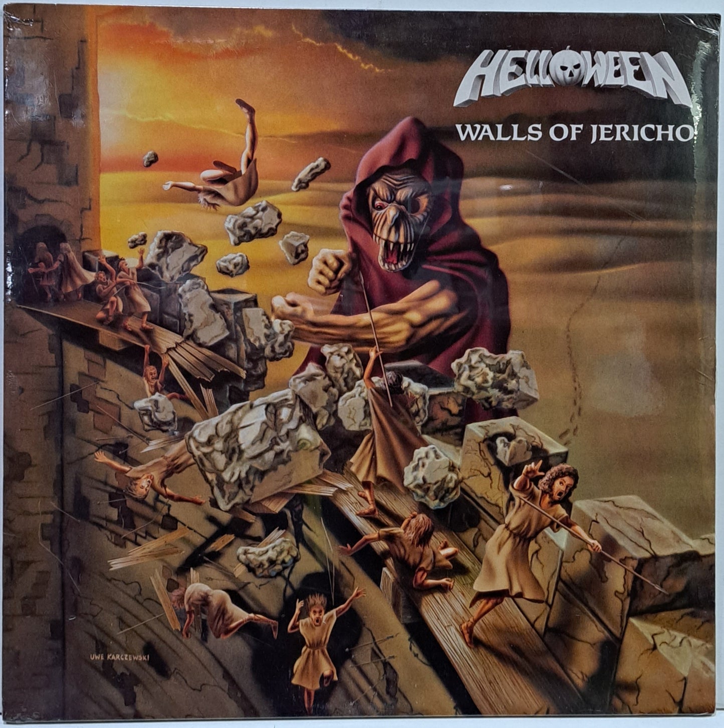 HELLOWEEN - WALLS OF JERICHO LP