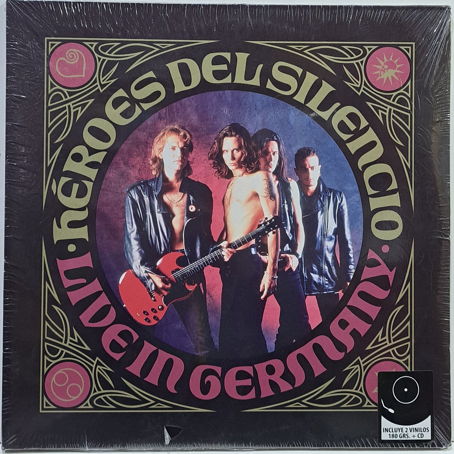 HEROES DEL SILENCIO - LIVE IN GERMANY 2LPS + CD