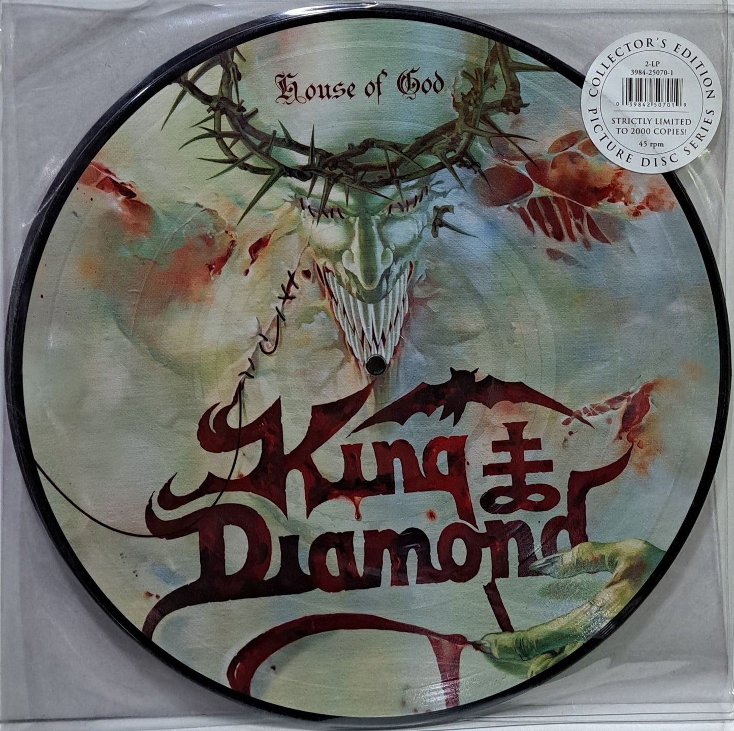 KING DIAMOND - HOUSE OF GOD 2 LPS PICTURES