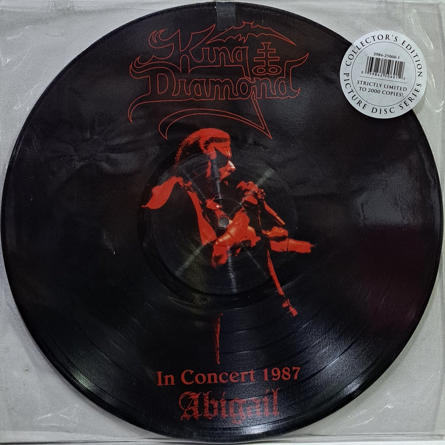 KING DIAMOND - IN CONCERT 1987 ABIGAIL LP PICTURE
