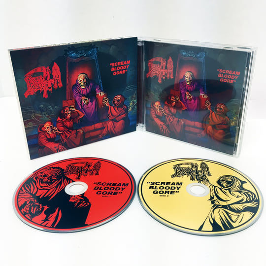 DEATH - SCREAM BLOODY CORE  2 CDS