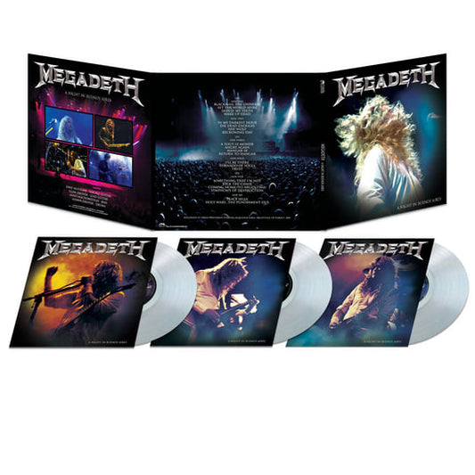 MEGADETH - A NIGHT IN BUENOS AIRES  3 LPS