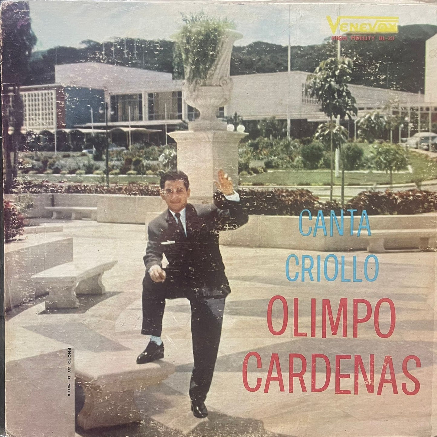 OLIMPO CARDENAS - CANTA CRIOLLO LP (DE EPOCA)