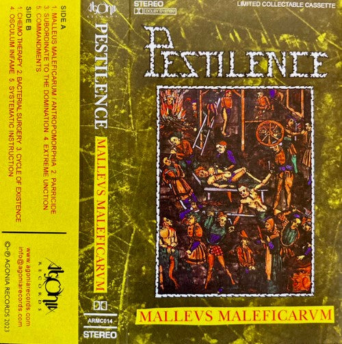 PESTILENCE - MALLEUS MALEFICARUM CASSETTE