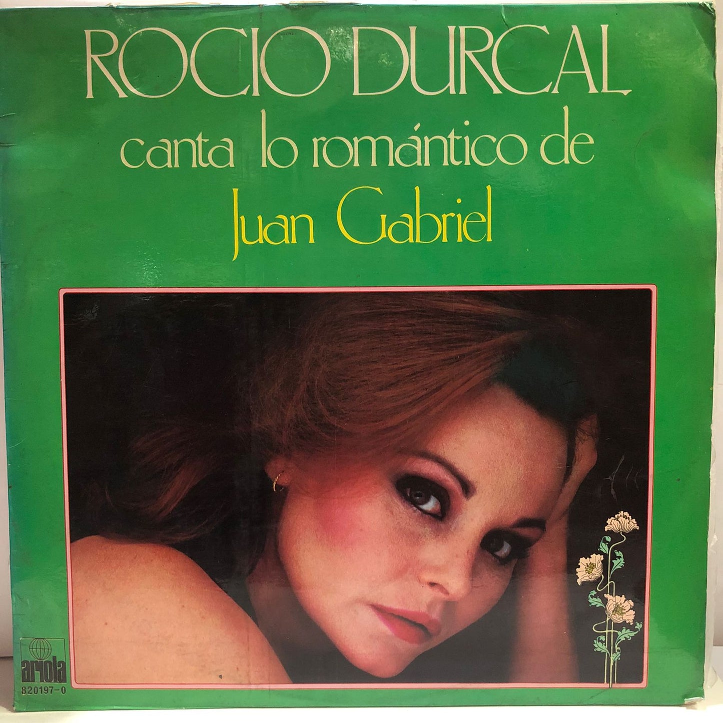 ROCIO DURCAL - CANTA LO ROMANTICO DE JUAN GABRIEL LP