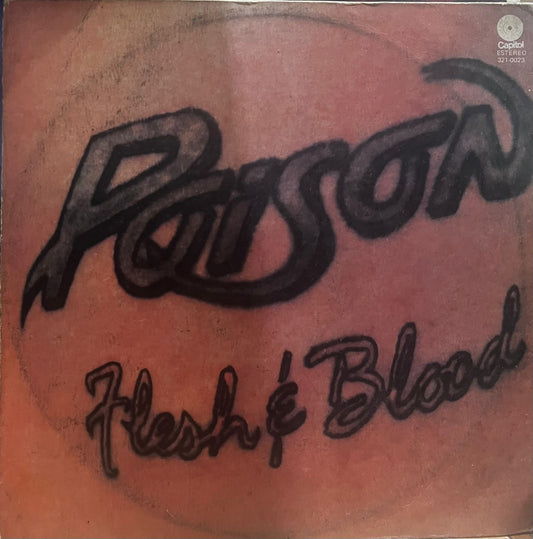 POISON - FLESH AND BLOOD LP