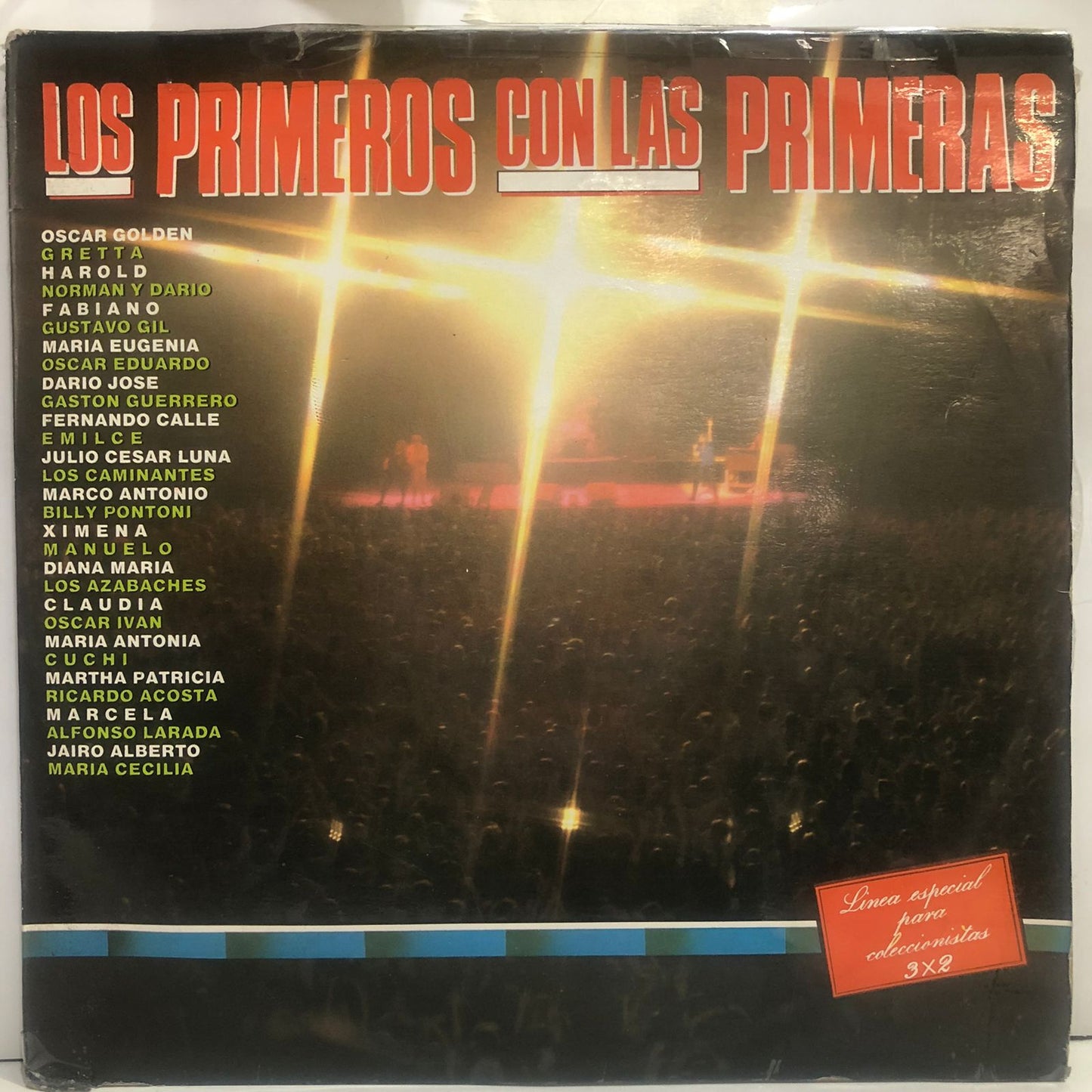 LOS PRIMEROS CON LAS PRIMERAS LP TRIPLE