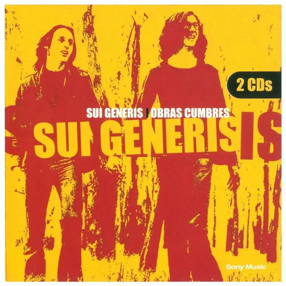 SUI GENERIS - OBRAS CUMBRES  2 CDS