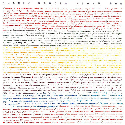 CHARLY GARCIA - PIANO BAR CD