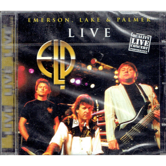 EMERSON LAKE & PALMER - LIVE CD