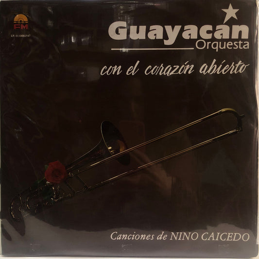 GUAYACAN ORQUESTA - CON EL CORAZON ABIERTO  LP