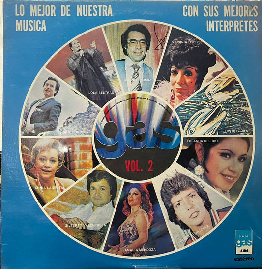 LO MEJOR DE NUESTRA MUSICA - CON SUS MEJORES INTERPRETES VOL. 2  LP