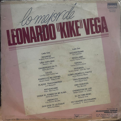 LEONARDO KIKE VEGA - LO MEJOR LP